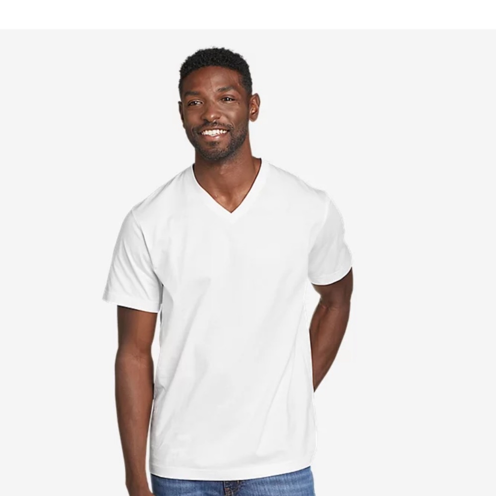 NEW Eddie Bauer Tall 2XL V Neck